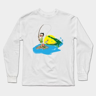 Fun Fishing Long Sleeve T-Shirt